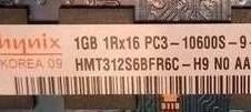 RAM-geheugen voor laptops - ddr3 sodimm 1333 1gb hynix., Computers en Software, RAM geheugen, Ophalen, DDR3, Laptop, Gebruikt