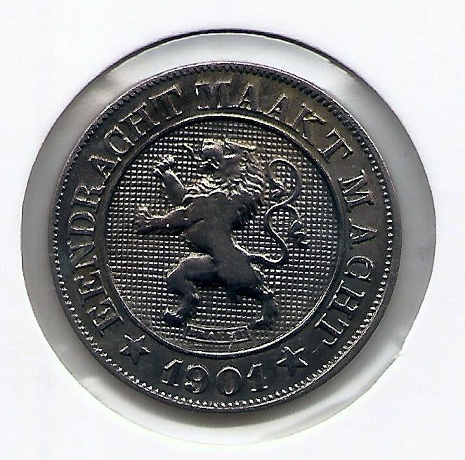 13085 * LEOPOLD II * 10 cent 1901 vlaams * Z.Fr/Pr, Verzenden