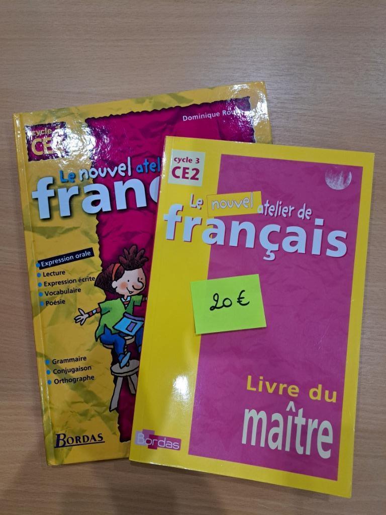 Le nouvel atelier de français CE2 - Manuel scolaire Français, Primaire, Français, Bordas, Comme neuf