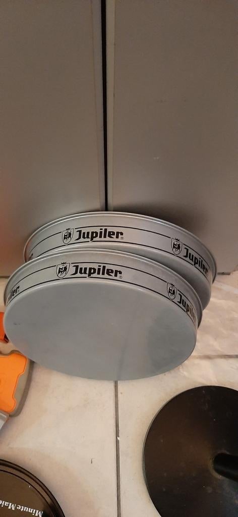 Metalen dienblad jupiler carlsberg minute maid, Verzamelen, Ophalen, Zo goed als nieuw, Jupiler