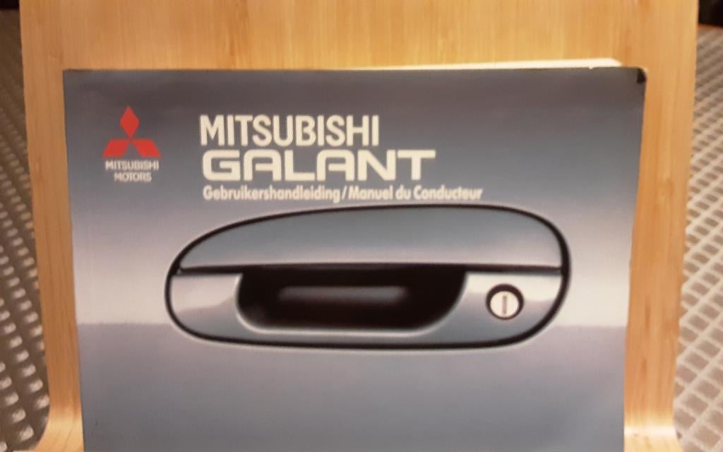 Mitsubishi galant gebruikershandleiding manual de conducteur, Ophalen of Verzenden