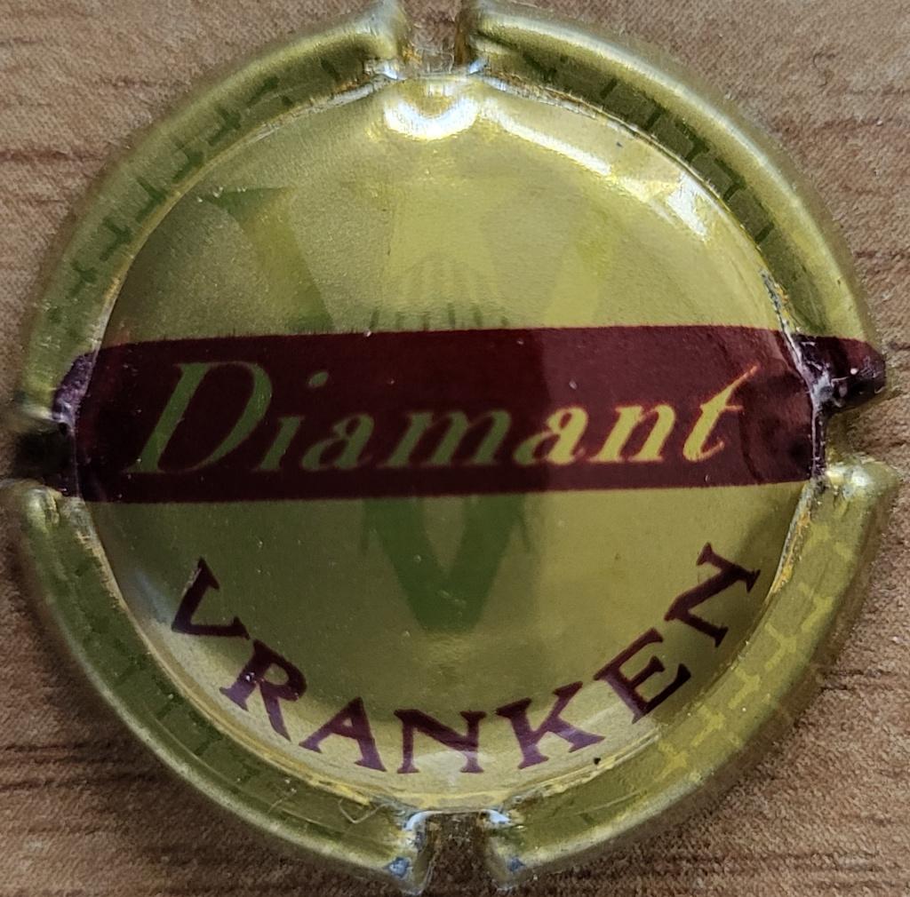 Capsule Champagne VRANKEN (quart) Série Diamant nr.21a RARE, Ophalen of Verzenden, Nieuw, Frankrijk, Champagne