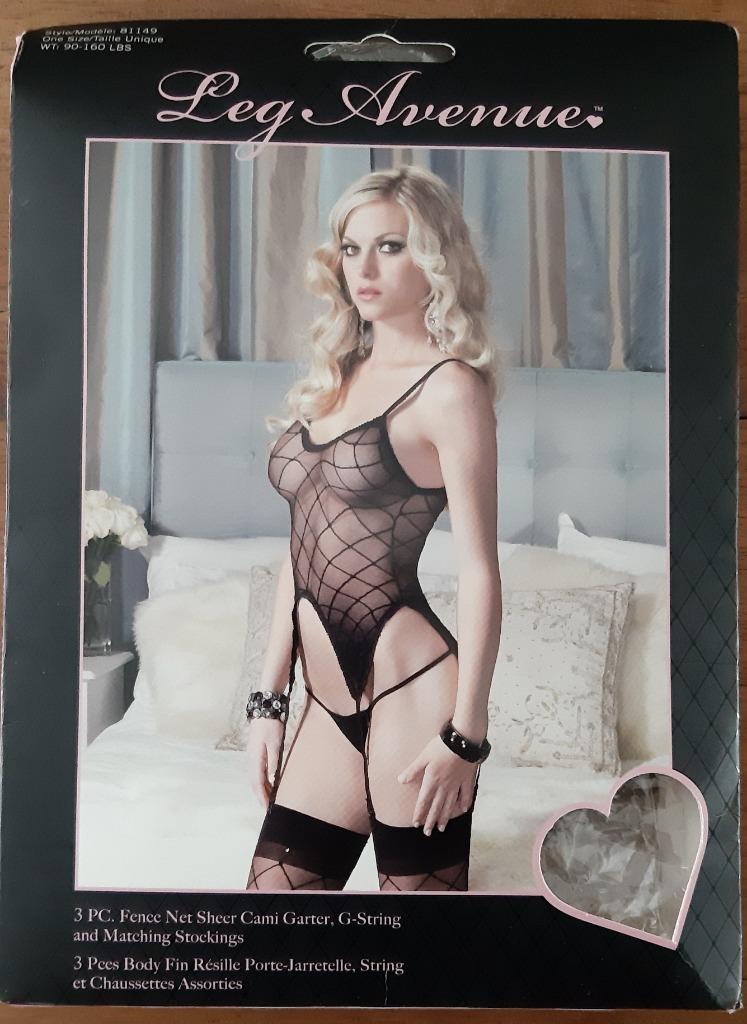 3-delig lingeriesetje, Kleding | Dames, ANDERE, Ophalen of Verzenden, Zwart, Setje