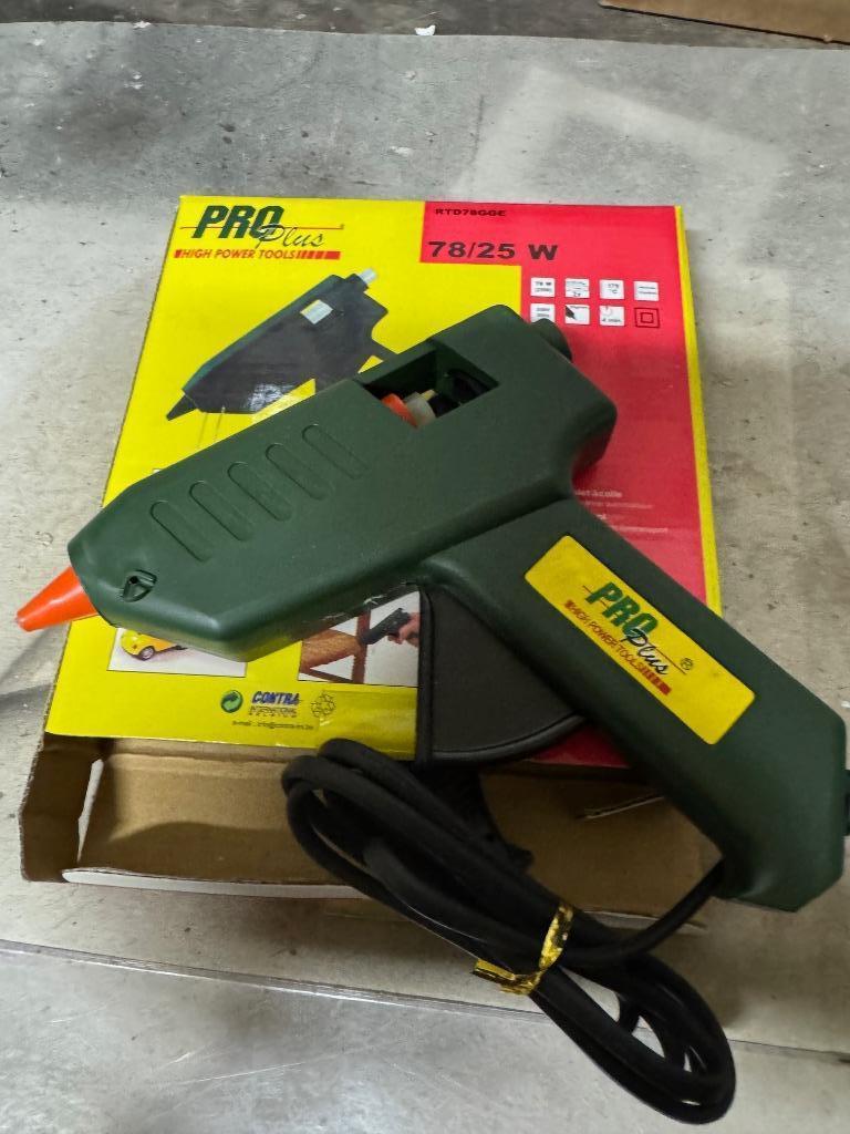 Lijmpistool, Ophalen, Nieuw