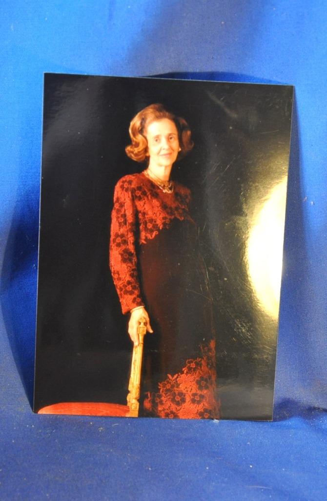 photo de presse royales  sa majesté  la reine fabiola (1), Enlèvement ou Envoi, Comme neuf, Carte, Photo ou Gravure