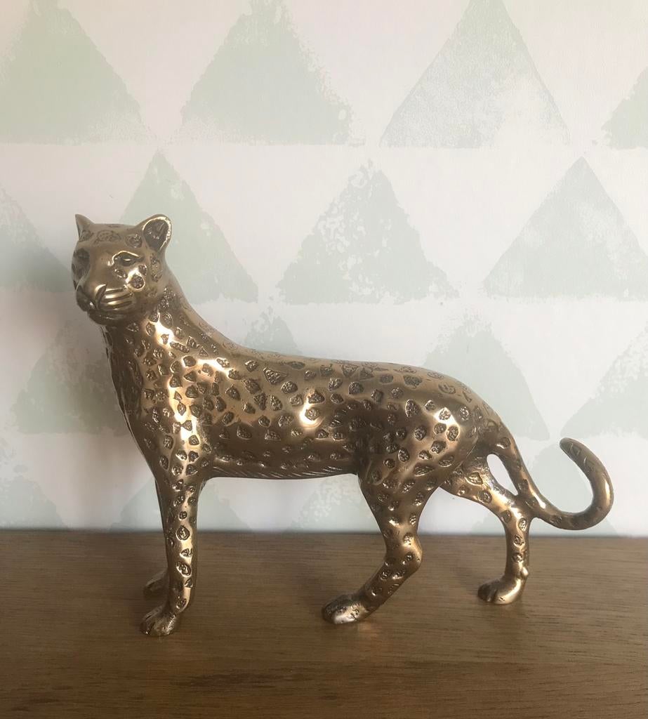 Mooie messing panter, Ophalen of Verzenden
