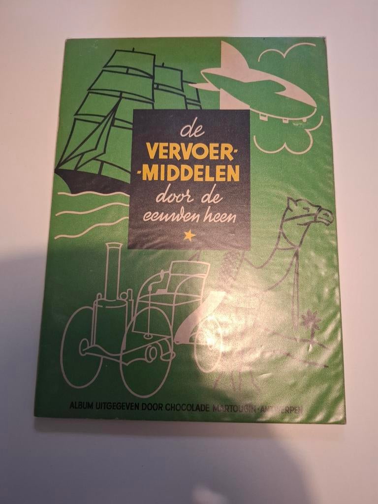 Album de vervoermiddelen martougin, Boeken, Ophalen of Verzenden