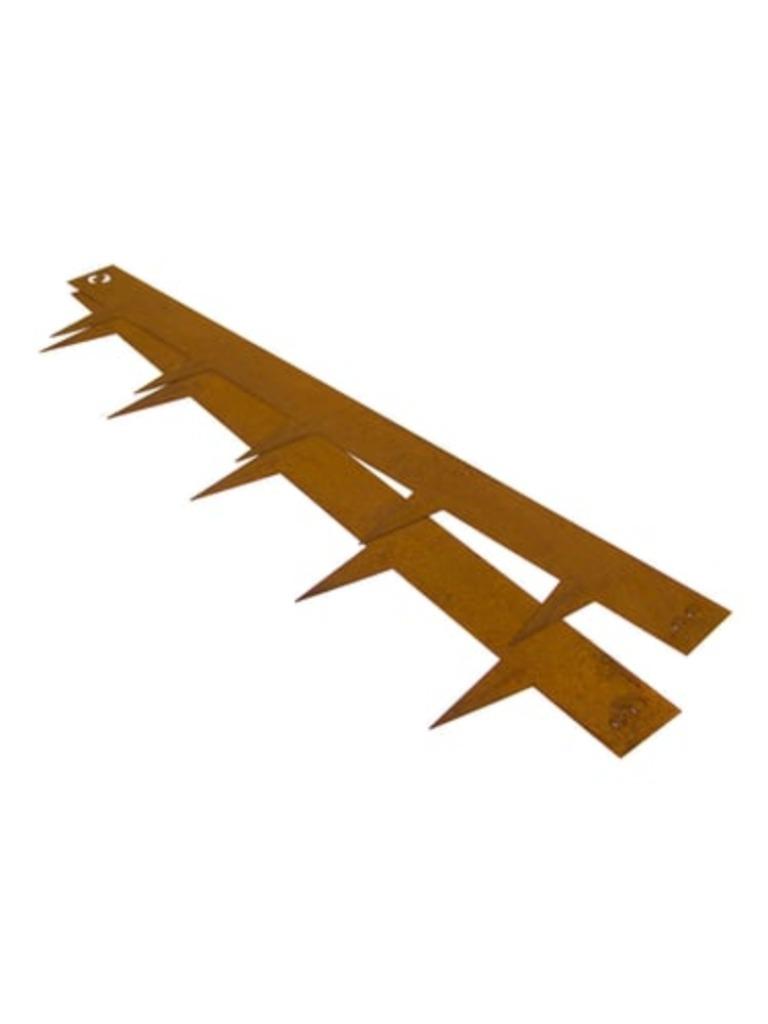 Tuinboord in cortenstaal - borderrand - Corten rand - boord, Tuin en Terras, Overige materialen, Nieuw, Ophalen of Verzenden, Border