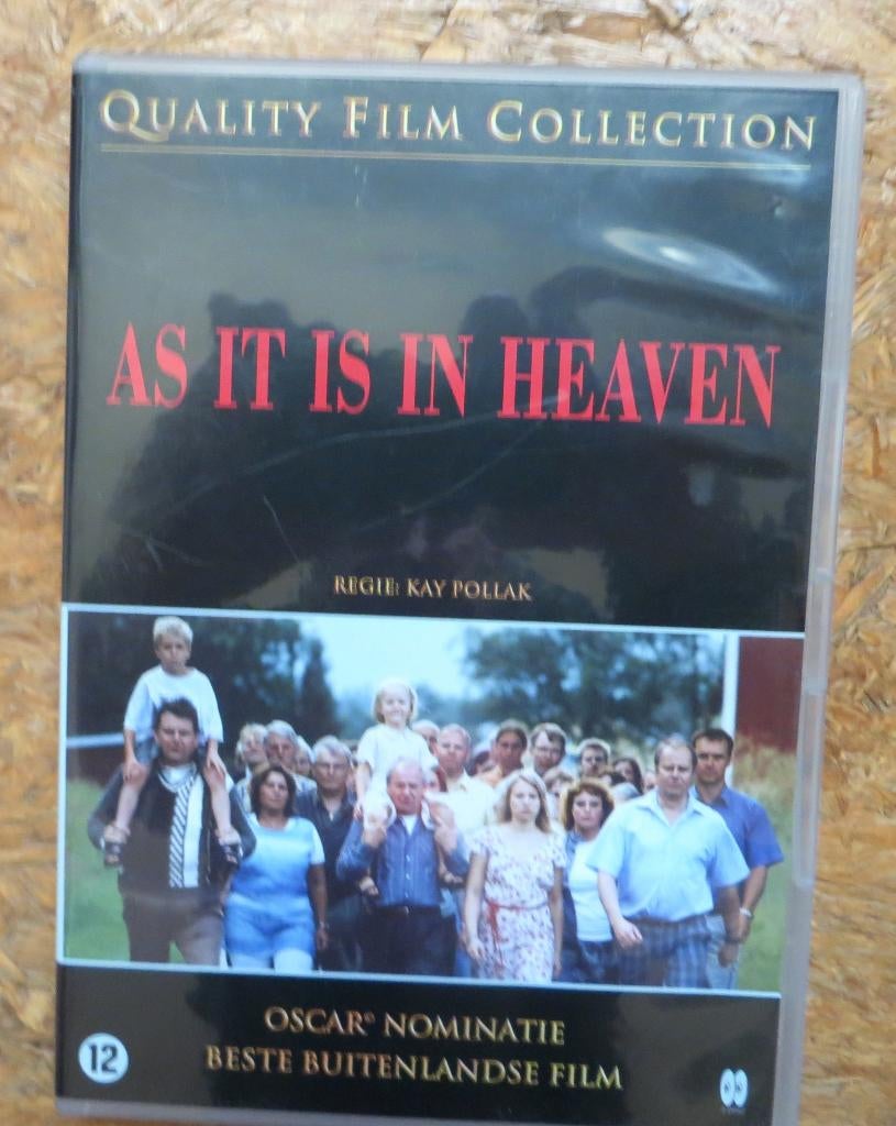 DVD - AS IS IT IN HEAVEN / OH HAPPY DAYS, Alle leeftijden, Verzenden, Zo goed als nieuw