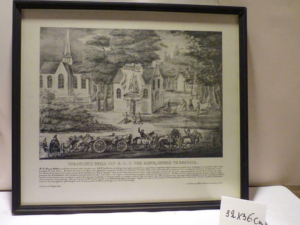 Religieuze kader., Antiek en Kunst, Ophalen