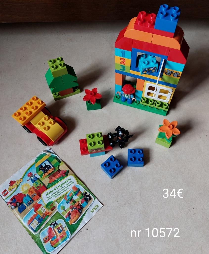 Lego duplo speelhuis set nr 10572, Kinderen en Baby's, Ophalen of Verzenden, Zo goed als nieuw, Duplo