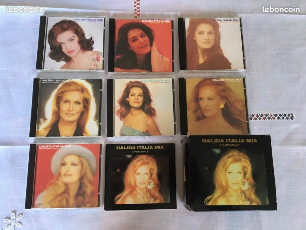 7 CD DOOS en BOEKJE DALIDA ITALIA MIA 1e editie 1991, Cd's en Dvd's, Cd's | Klassiek, Gebruikt, Vocaal, Modernisme tot heden, Boxset