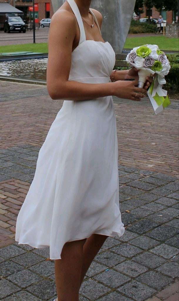 Trouwkleed La Tiara, Kleding | Dames, Trouwkleding en Trouwaccessoires, Ophalen, Zo goed als nieuw, Geel