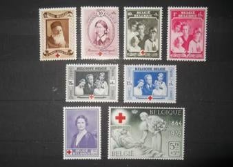 496-503 Croix-Rouge - Rode Kruis MNH, Enlèvement ou Envoi, Non oblitéré, Gomme originale, Croix-Rouge