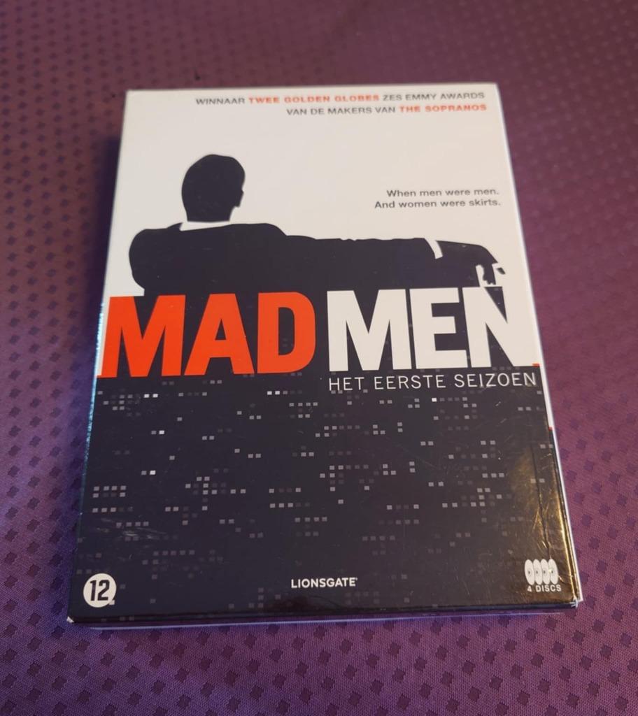 DVD box MAD MEN, Cd's en Dvd's, Dvd's | Tv en Series, Zo goed als nieuw, Drama, Vanaf 12 jaar, Ophalen of Verzenden
