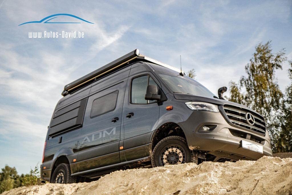 ADM Mercedes-Benz Sprinter Ghost Offroad 319 cdi Camper 4X4, Caravans en Kamperen, Mobilhomes, Buscamper of Camperbus, Tot en met 2