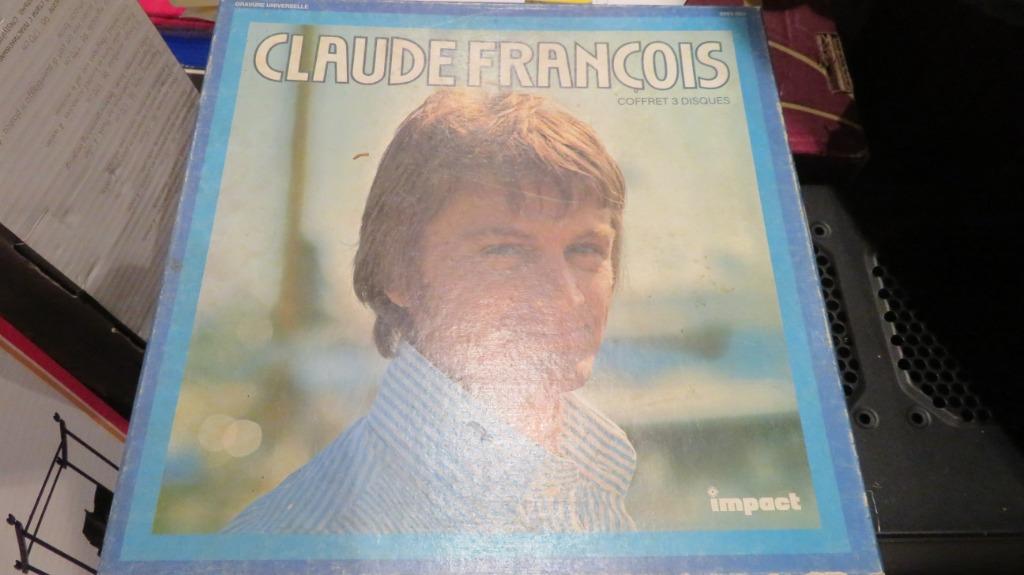 Vinyles (3x) - 33 tours - Claude François, Ophalen, Gebruikt