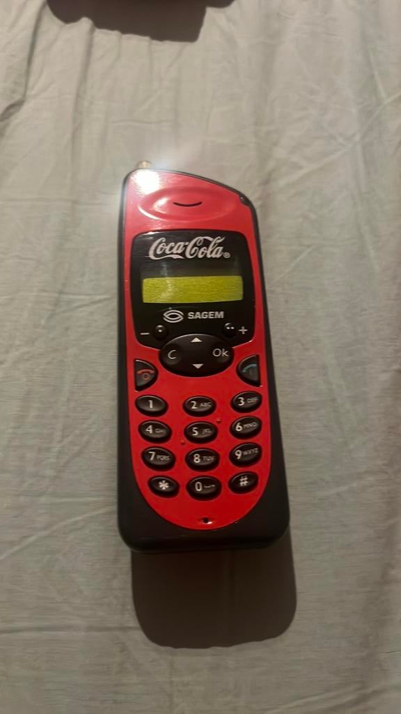 Coca Cola sagem mobiele telefoon werkend, Enlèvement ou Envoi, Comme neuf