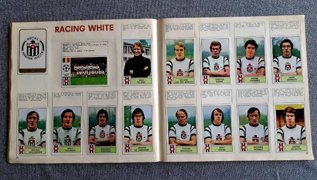 15 Panini Voetbalalbums België compleet, Verzamelen, Ophalen, Gebruikt, Sport