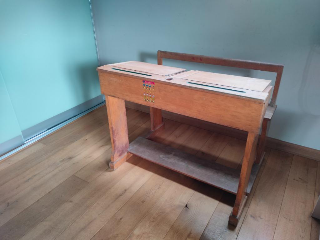 Schoolbank, Huis en Inrichting, Ophalen, Gebruikt