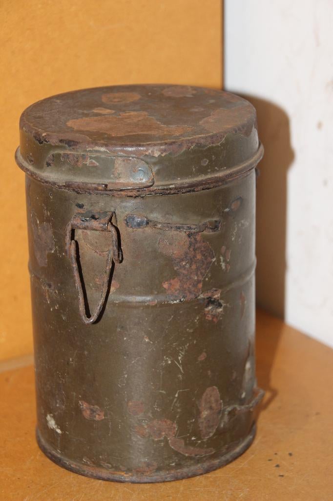 WW1 boitier Masque anti gaz allemand, Collections, Envoi, Armée de terre, Vêtements ou Chaussures