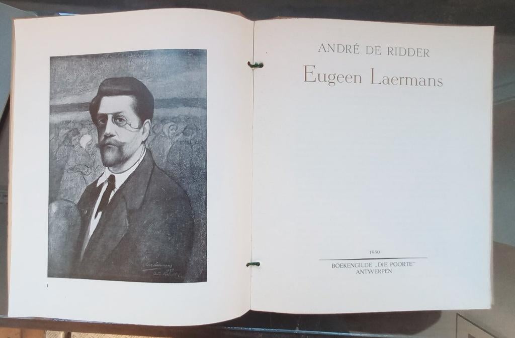 Eugène Laermans André De Ridder Die Poorte Antwerpen 1950, Boeken, Ophalen of Verzenden