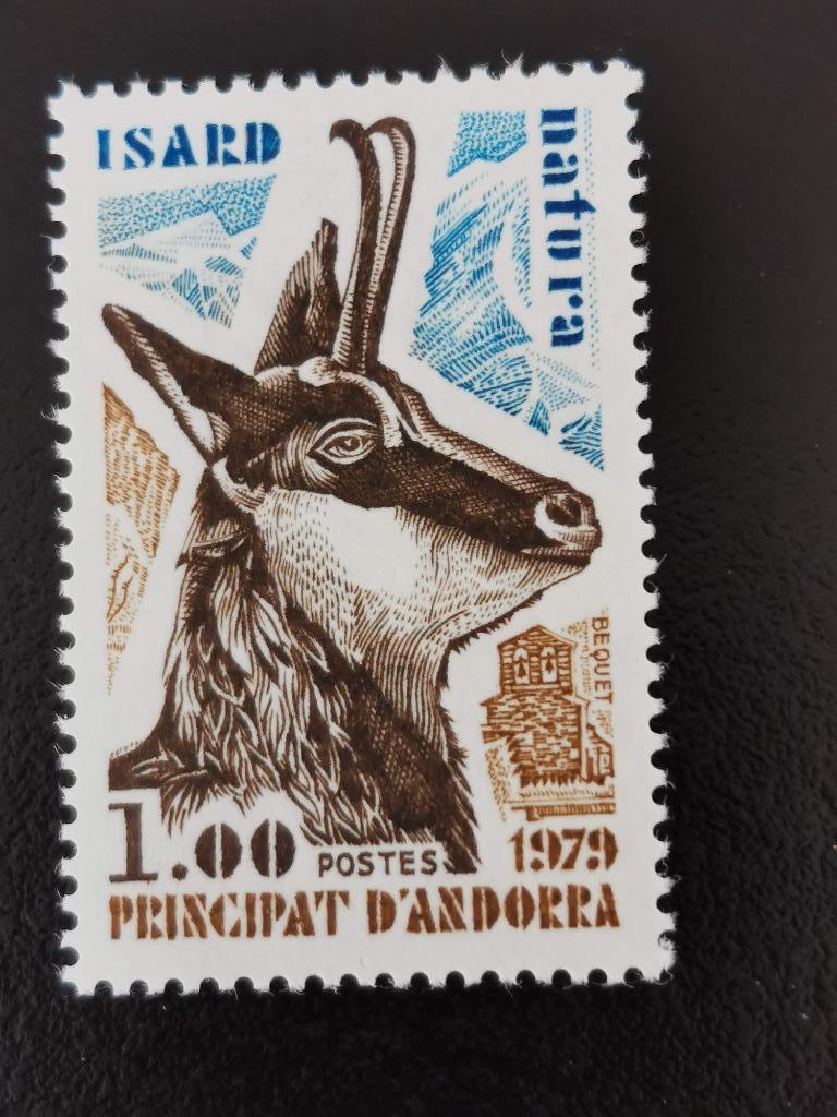 Andorre française 1979 - animaux sauvages - chamois **, Enlèvement ou Envoi, Non oblitéré