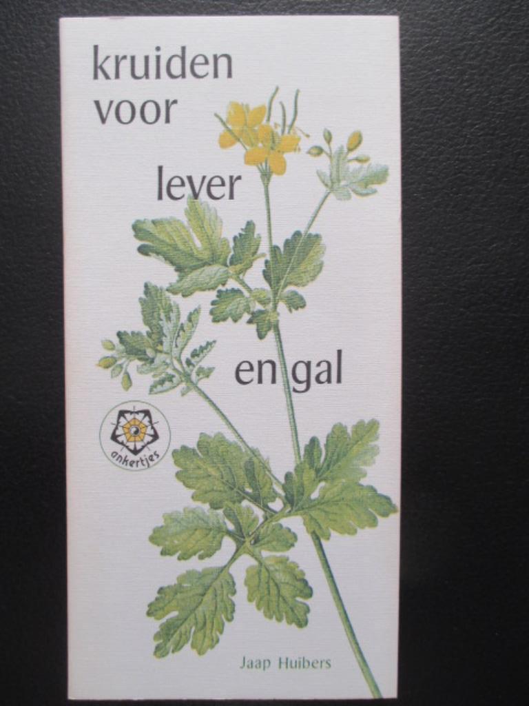 kruiden voor lever en gal, Boeken, Kruiden en Alternatief, Ophalen of Verzenden, Zo goed als nieuw, Jaap Huibers