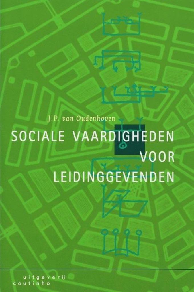 Sociale vaardigheden voor leidinggevenden -  van Oudenhoven, Boeken, Ophalen of Verzenden, Nieuw