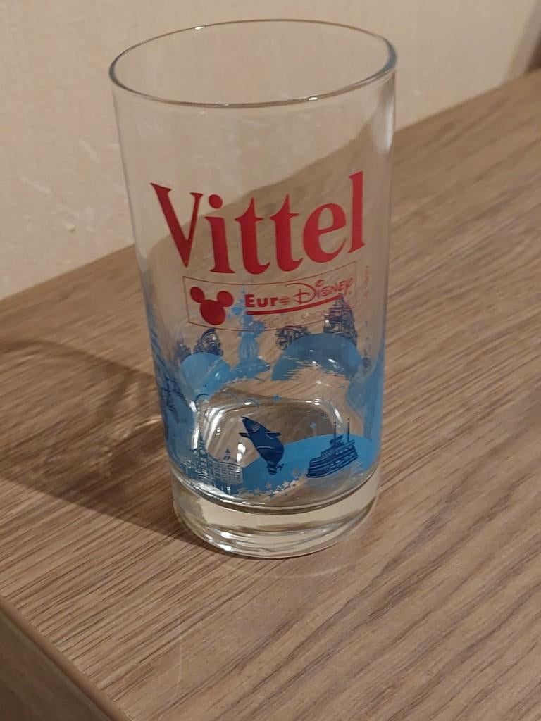 Drinkglas / Vittel / Euro Disney, Envoi, Comme neuf, Autres types