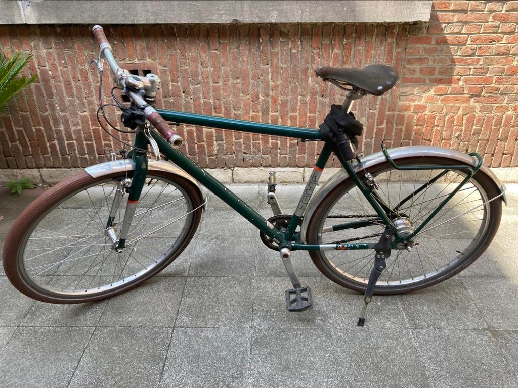 streetbike groen/mettalic merk frappé, Ophalen, Gebruikt