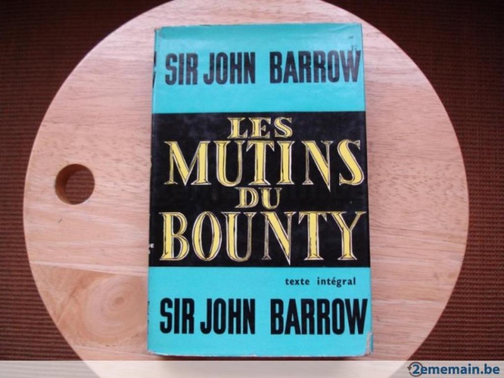 De muiters op de Bounty, Sir John Barrow, Ophalen, Gelezen