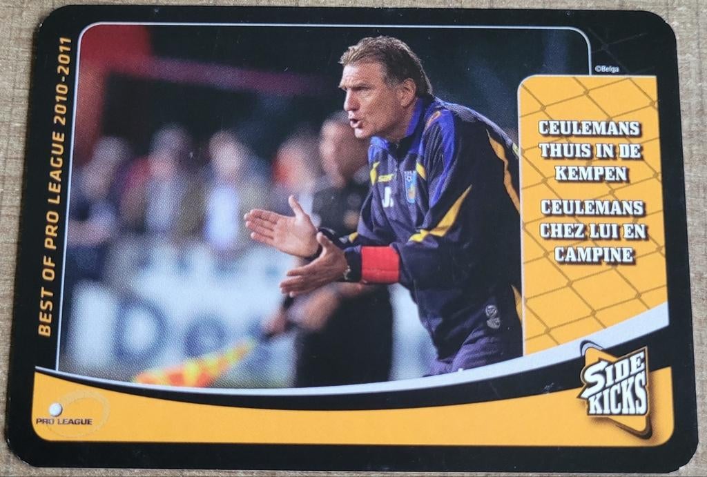 Megakicks kaart: KVC Westerlo-Jan Ceulemans, Verzamelen, Ophalen of Verzenden, Zo goed als nieuw, Poster, Plaatje of Sticker