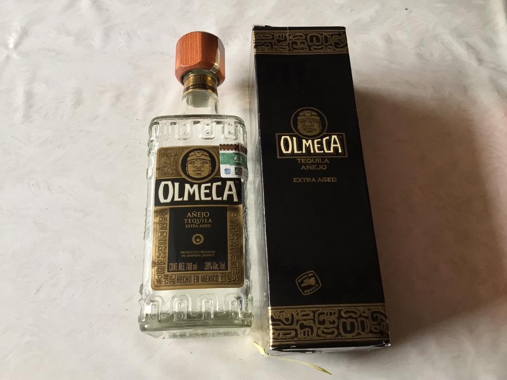 Olmeca tequila lege fles met verpakkingsdoos, Ophalen of Verzenden