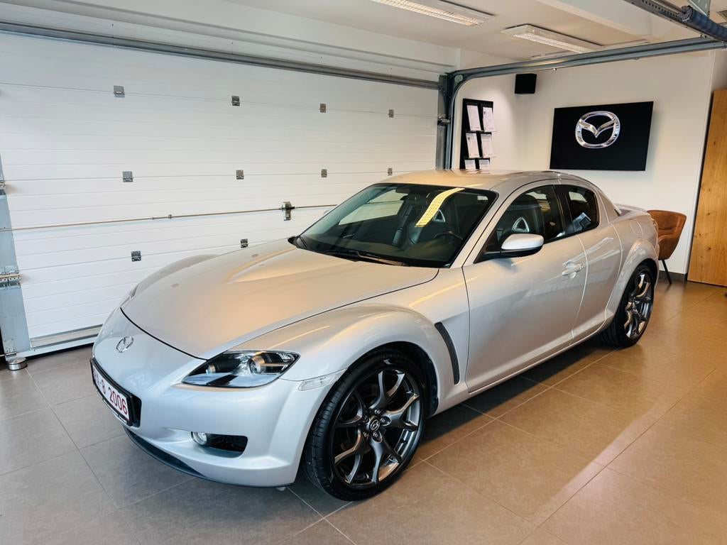 Mazda RX-8/192 CV/option complète, Cuir, Argent ou Gris, Achat, Boîte manuelle