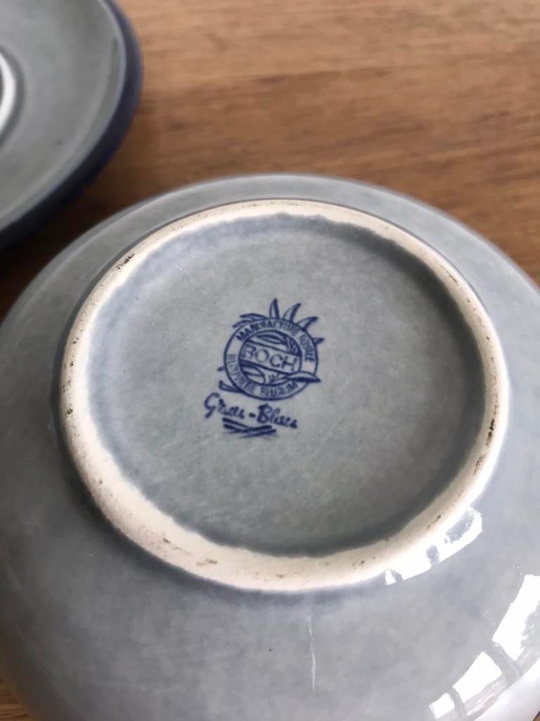 Boch - soepkom Grau Blau, Ophalen of Verzenden