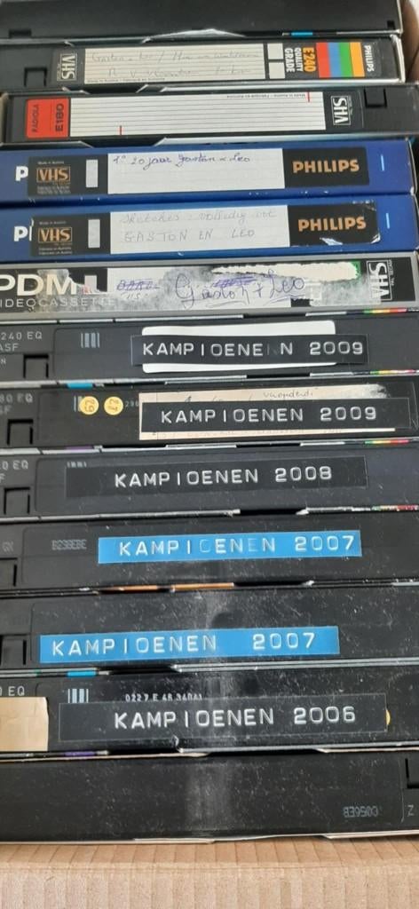 VHS VIDEOCASSETTES FC DE KAMPIOENEN, CD & DVD, VHS | Film, Enlèvement ou Envoi