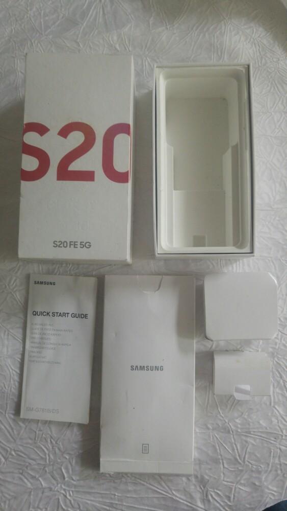 Doosje lege Boite vide Samsung galaxy s20 128gb sm-g781b/ds, Télécoms, Enlèvement ou Envoi