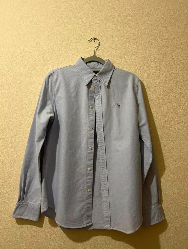 Hemd Ralph Lauren | Maat M, Enlèvement, Comme neuf, Bleu, Tour de cou 39/40 (M)