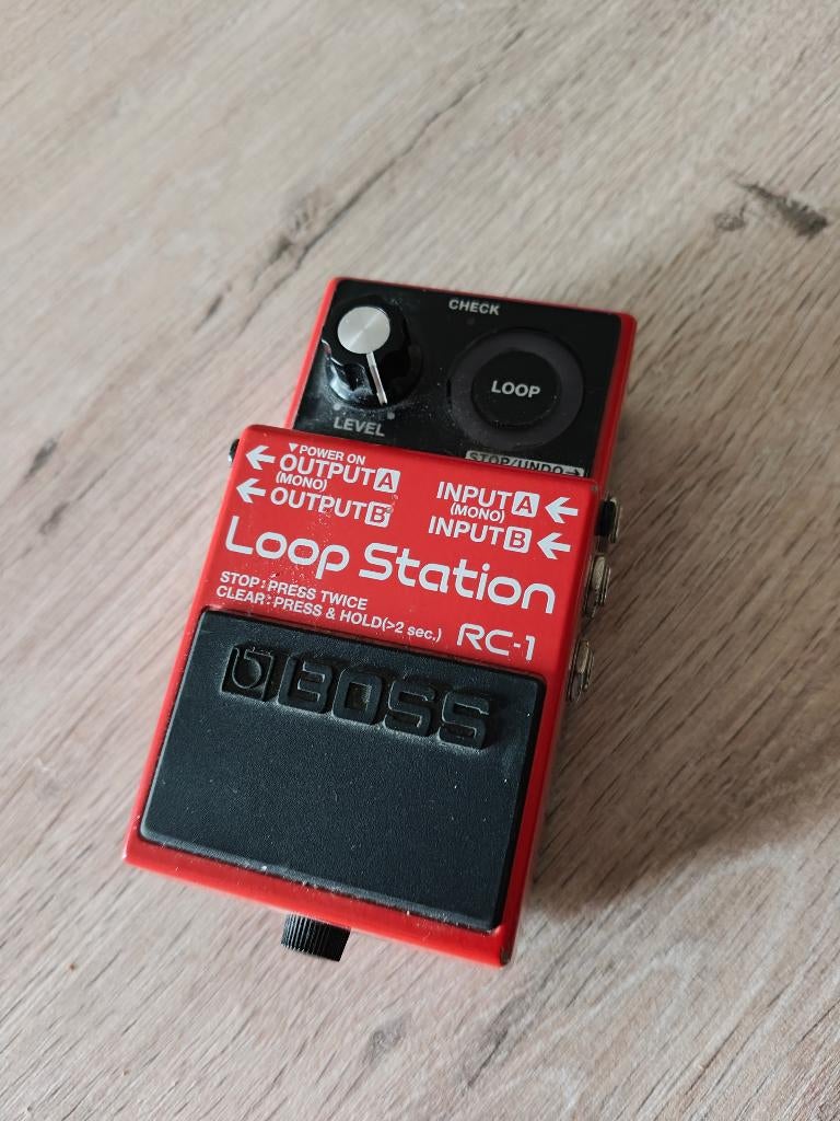 Boss Loop Station pedal, Ophalen of Verzenden, Zo goed als nieuw, Overige typen