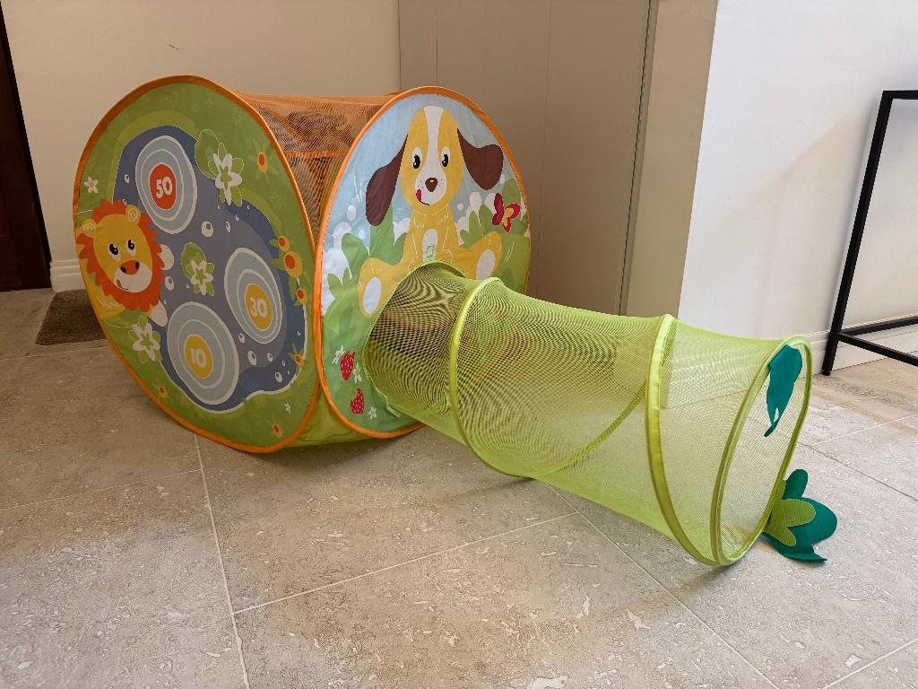 Speel tent met ballenbad 200 ballen nieuw, Kinderen en Baby's, Speelgoed | Babyspeelgoed, Ophalen of Verzenden, Zo goed als nieuw