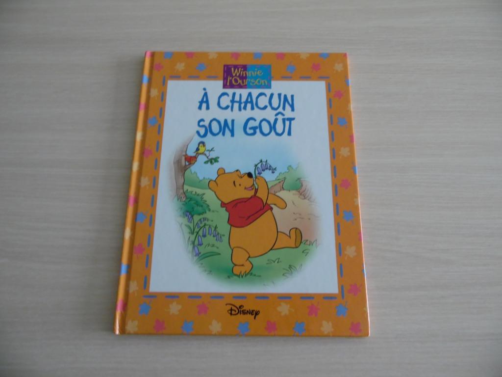 WINNIE L'OURSON        À CHACUN SON GOÛT, Fictie algemeen, Jongen of Meisje, Ophalen of Verzenden, Zo goed als nieuw