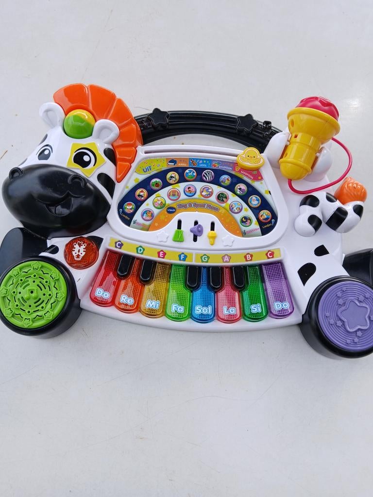 Vtech zebra instrument, Ophalen