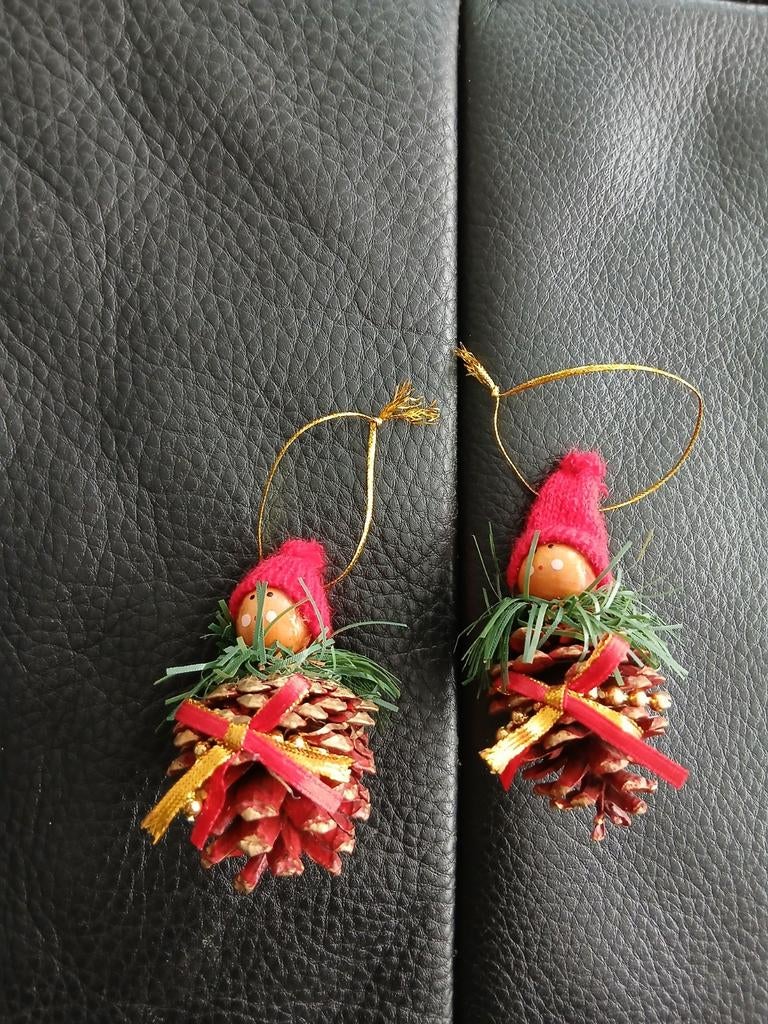 2 kerstmannetjes (kerstballen), Diversen, Ophalen of Verzenden, Nieuw