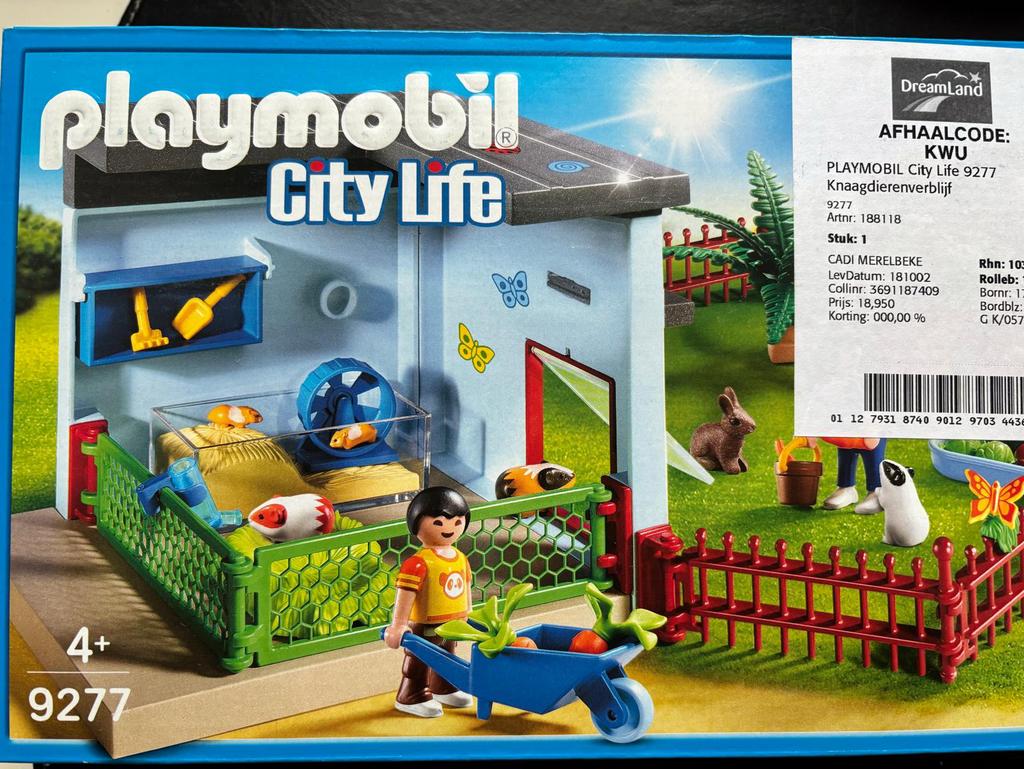 Playmobil 9277 Cavia verblijf, Enlèvement, Comme neuf, Ensemble complet