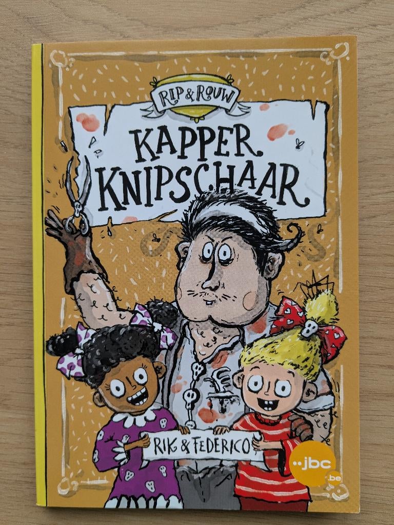 Boek Kapper knipschaar - Rik en federico, Boeken, Ophalen of Verzenden, Nieuw, Rik en federico, Fictie algemeen