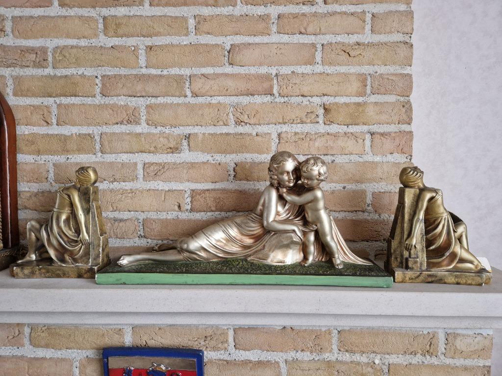 Schouw garnituur, Antiek en Kunst, Ophalen