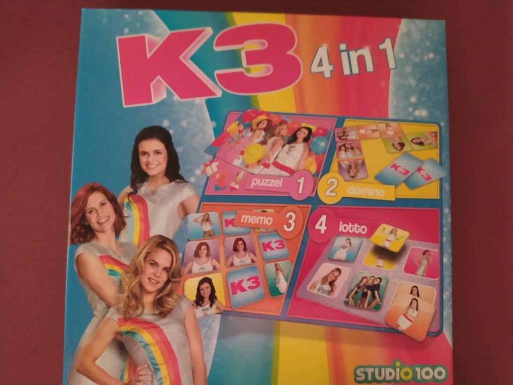 K3 spel 4 in 1, Enlèvement, Utilisé