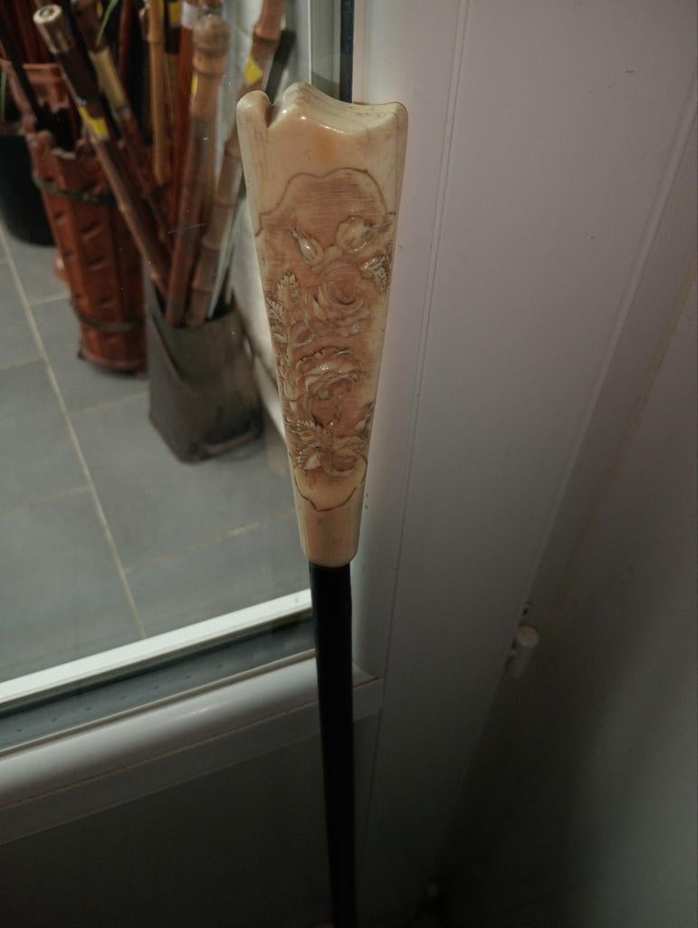 Oude wandelstok, Antiek en Kunst, Ophalen of Verzenden