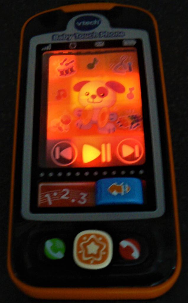 VTech:Baby Mobile intelligent à écran Tactile Version fr, Enfants & Bébés, Enlèvement ou Envoi, Comme neuf, Découverte, Sonore